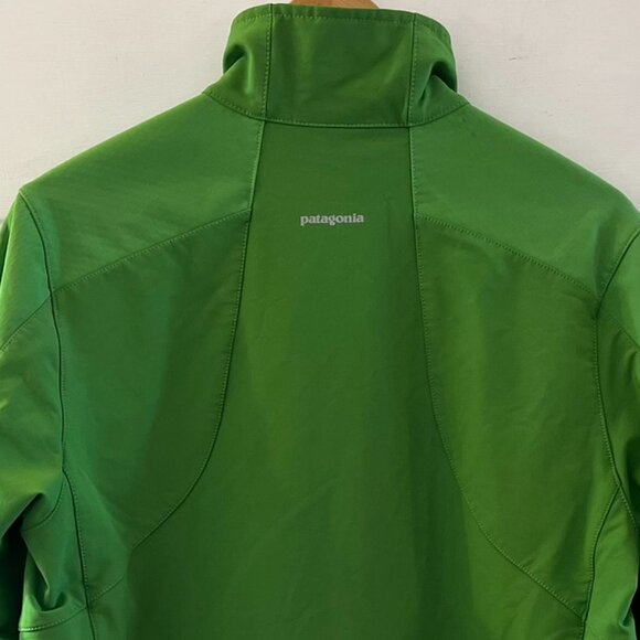 Patagonia Men's Green Outdoor Integral Polartec Soft Shell Jacket Sz Med - Picture 6 of 9